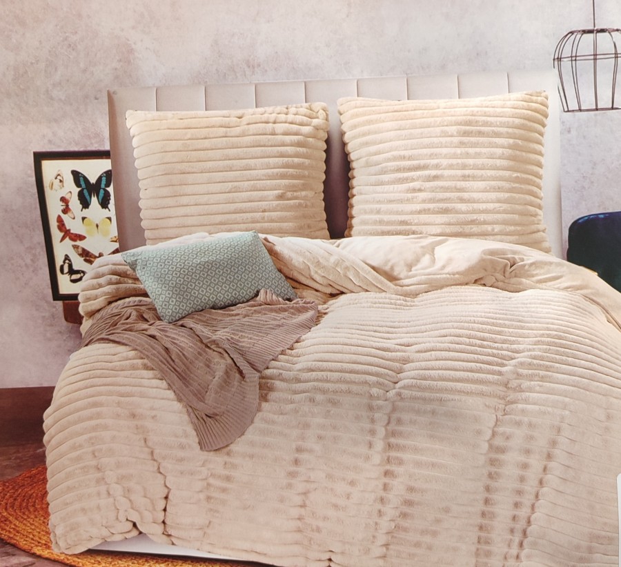 Pliušo patalynės komplektas 140*200cm