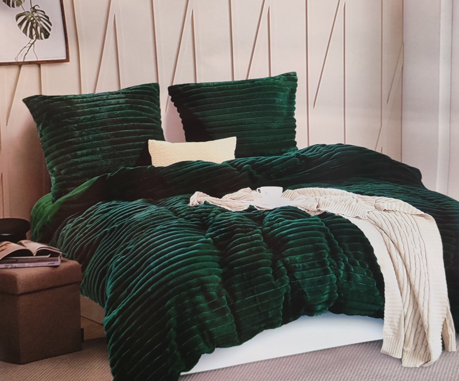 Pliušo patalynės komplektas 200*220cm