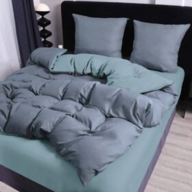 Dvigulis patalynės komplektas + paklodė su guma